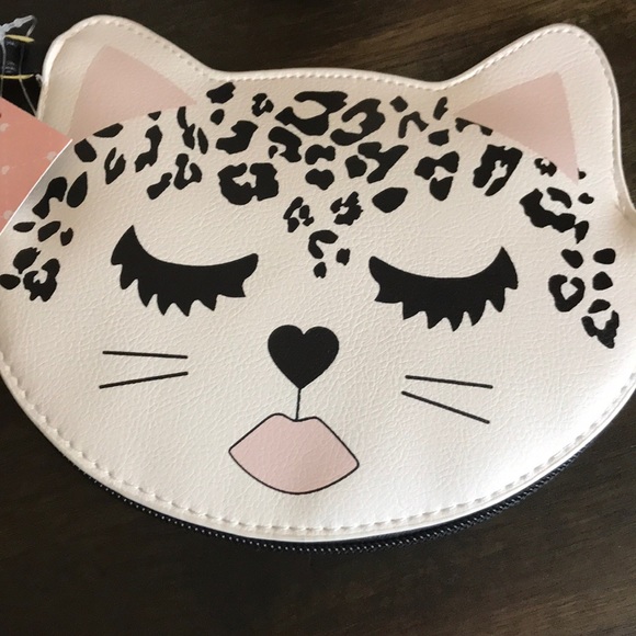 NWT! Betsey Johnson leopard kitty 🐱 cat wristlet - Picture 3 of 6